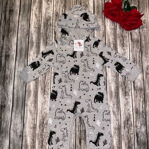 Little boys dinosaur outfit